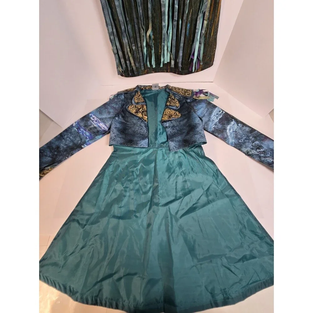 Disney Store Descendants 2 Uma Costume Girls 13 Dress Jacket Pirate Halloween